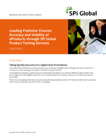 Leading Publisher Ensures Accuracy and Viability of eProducts through SPi Global